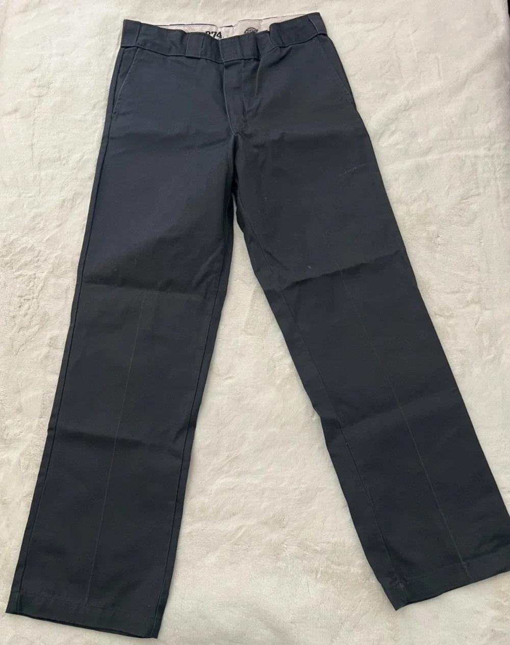 Dickies 874 Original Fit Mens Work Pants 32x32 Charcoal Gray Straight Leg